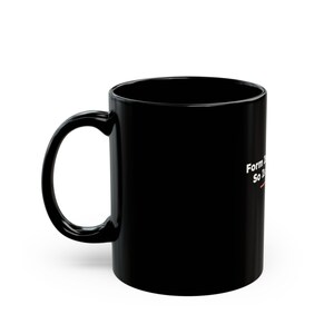 Form Is Emptiness So Is My Wallet, Funny Zen Buddhist Black Mug, Heart Sutra Philosophy Coffee Cup, Geeky Gift image 3