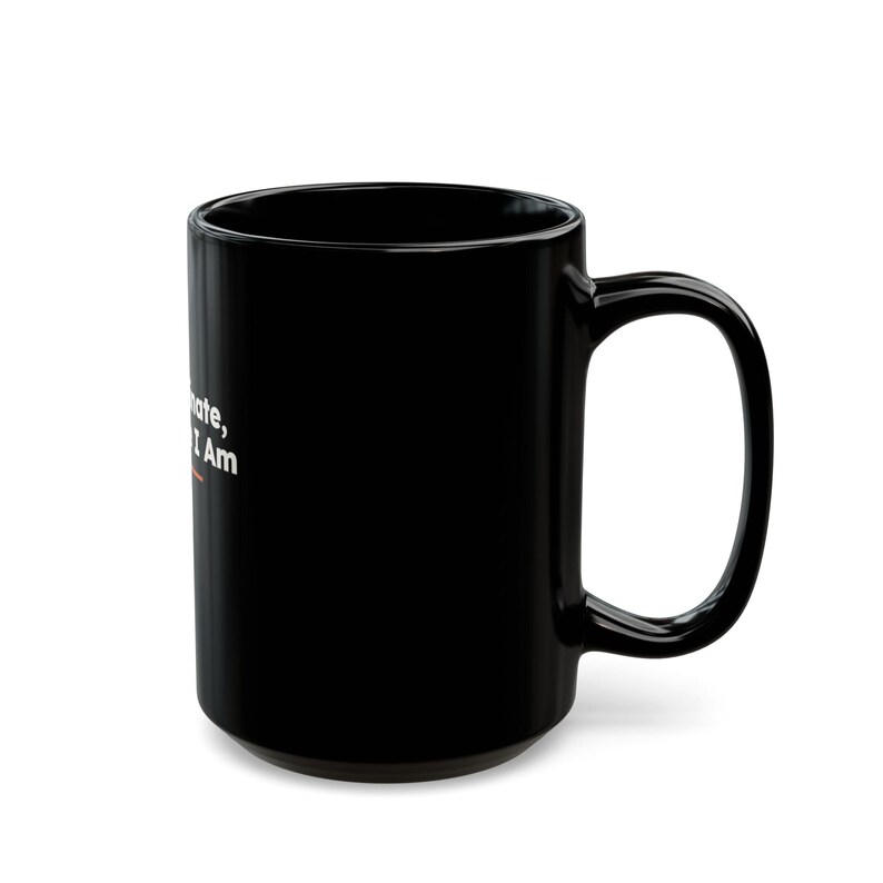 I Hallucinate Therefore I Am, AI Philosophy Black Mug, Funny Descartes Programmer Coffee Cup, Geeky ML Gift image 10