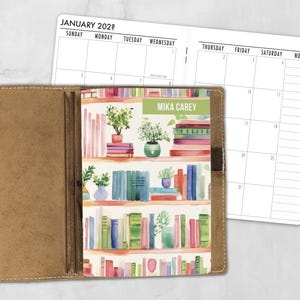 Traveler's Notebook Insert, Personalized Planner Booklet, Choose Your Start Year