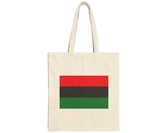 Pan-African Flag Tote Bag