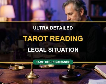 Situation légale Lecture de tarot | Orientation spirituelle personnalisée et analyse intuitive