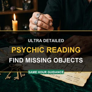 Same Hour Psychic Reading | Find Missing Objects | Intuitive Lost Property Guidance
