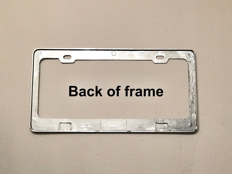 Purple Bling Rhinestone Crystal License Plate Frame SPARKLY Etsy