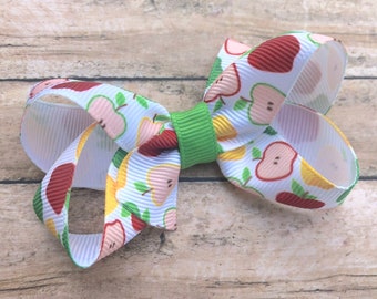 Fall Hair bow - hair bows, bows for girls, baby bows, girls hair bows, toddler bows, 4 inch hair bows