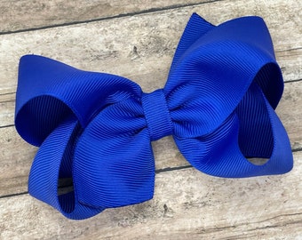 YOU PICK color hair bows - hair bow, girls hair bows, toddler hair bows, baby hair bows, girls bows, baby bows, boutique bows, big hair bows