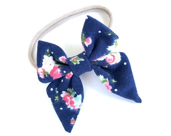 Fabric/Faux Leather bows