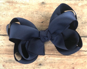 YOU PICK color hair bow - hair bows, baby bows, girls hair bows, toddler hair bow, 3 inch hair bows