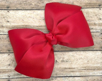 YOU PICK color 5 inch hair bow - hair bows, girls bows, baby bows, girls hair bows, boutique bows, toddler bows