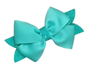 Glitter bows/headbands