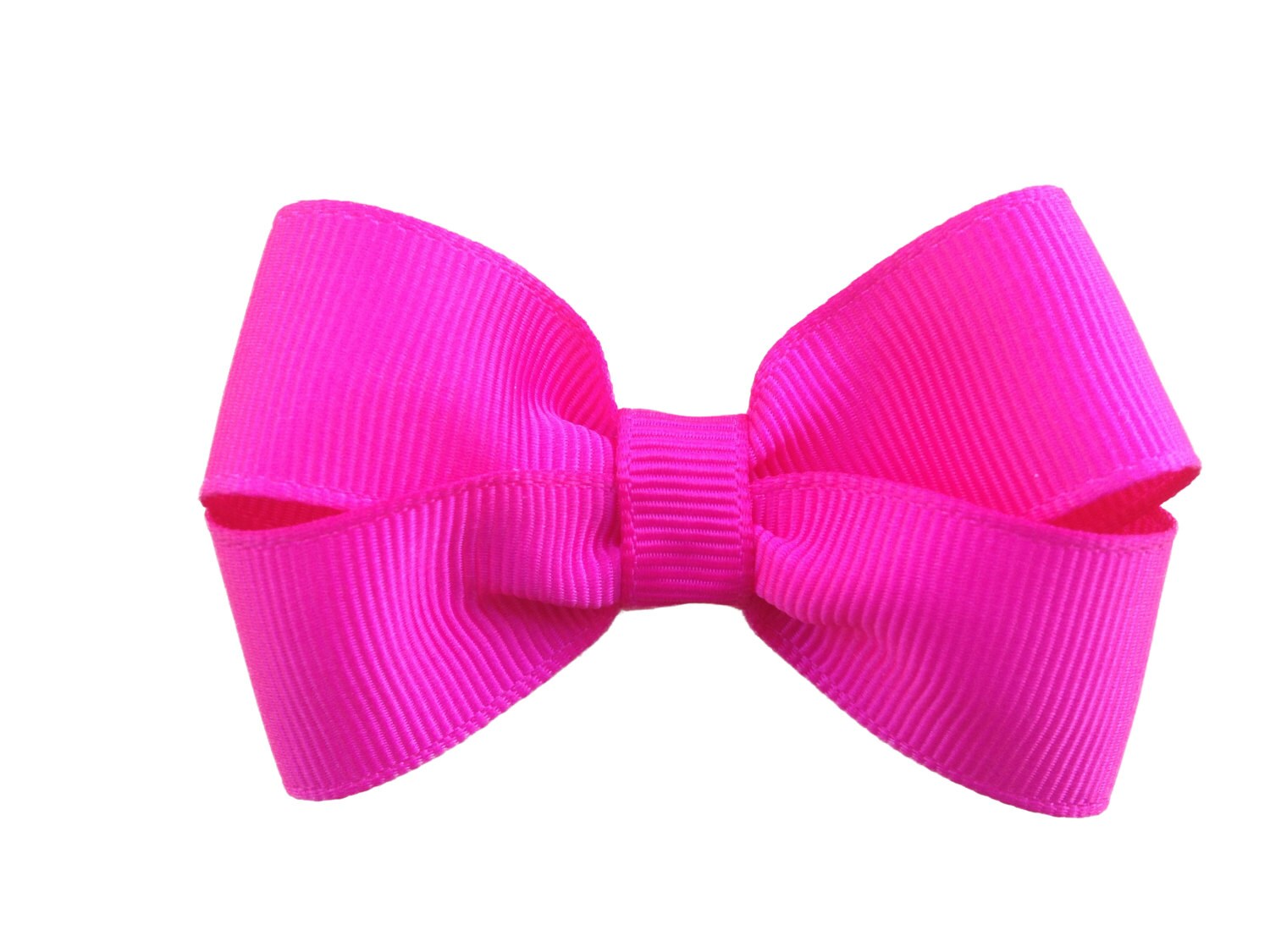 Hot pink hair bow hair bows bows hair bows for girls baby Etsy