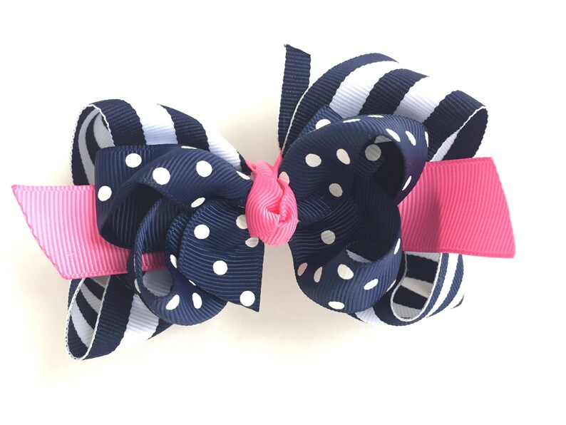 Girls hair bow hair bows, bows, hair bows for girls, baby bows, hair clips, boutique hair bows, toddler bows, big hair bows, hairbows image 2