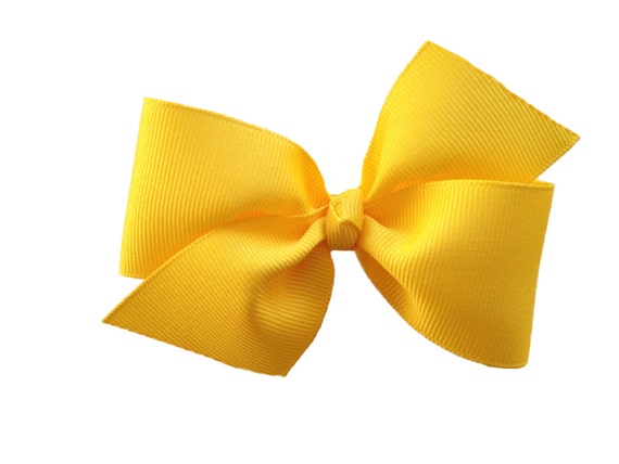 Download Yellow Hair Bow Hair Bows Girls Hair Bows Toddler Hair Bows Baby Bows Hair Bows For