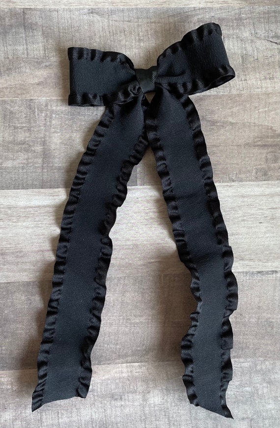 YOU PICK ruffle hair bow - hair bows, bows, hair bows for girls, baby bows, hair clips, boutique hair bows, toddler bows, big hair bows