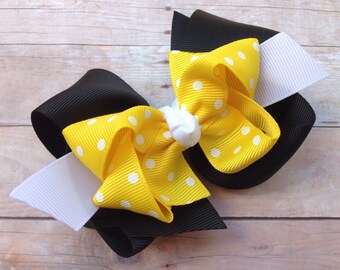 Girls hair bow - hair bows, bows for girls, hair clips, baby bows, toddler hair bows, boutique hair bows, big hair bows