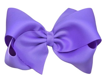 YOU PICK color 5 inch hair bow - 5 inch bows, cheer bow, big bow, large hair bows, girls hair bows, toddler bows, girls bows, hair bows