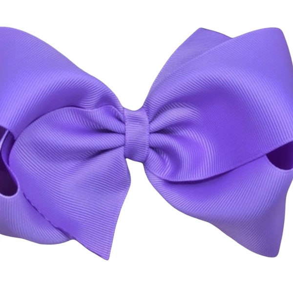 YOU PICK color 5 inch hair bow - 5 inch bows, cheer bow, big bow, large hair bows, girls hair bows, toddler bows, girls bows, hair bows