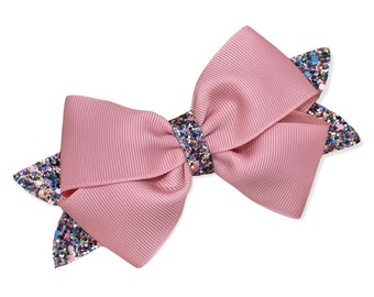 Glitter bows/headbands