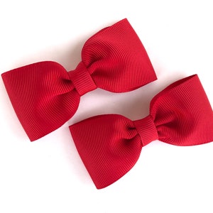 YOU PICK color pigtail bows - hair bows, bows for girls, baby bows, baby girl bows, toddler hair bows, girls hair bows