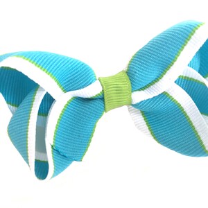 Türkis Schleife - Haarschleifen für Mädchen, Babyschleifen, Kleinkindschleifen, Boutique-Haarschleifen, Haarclips