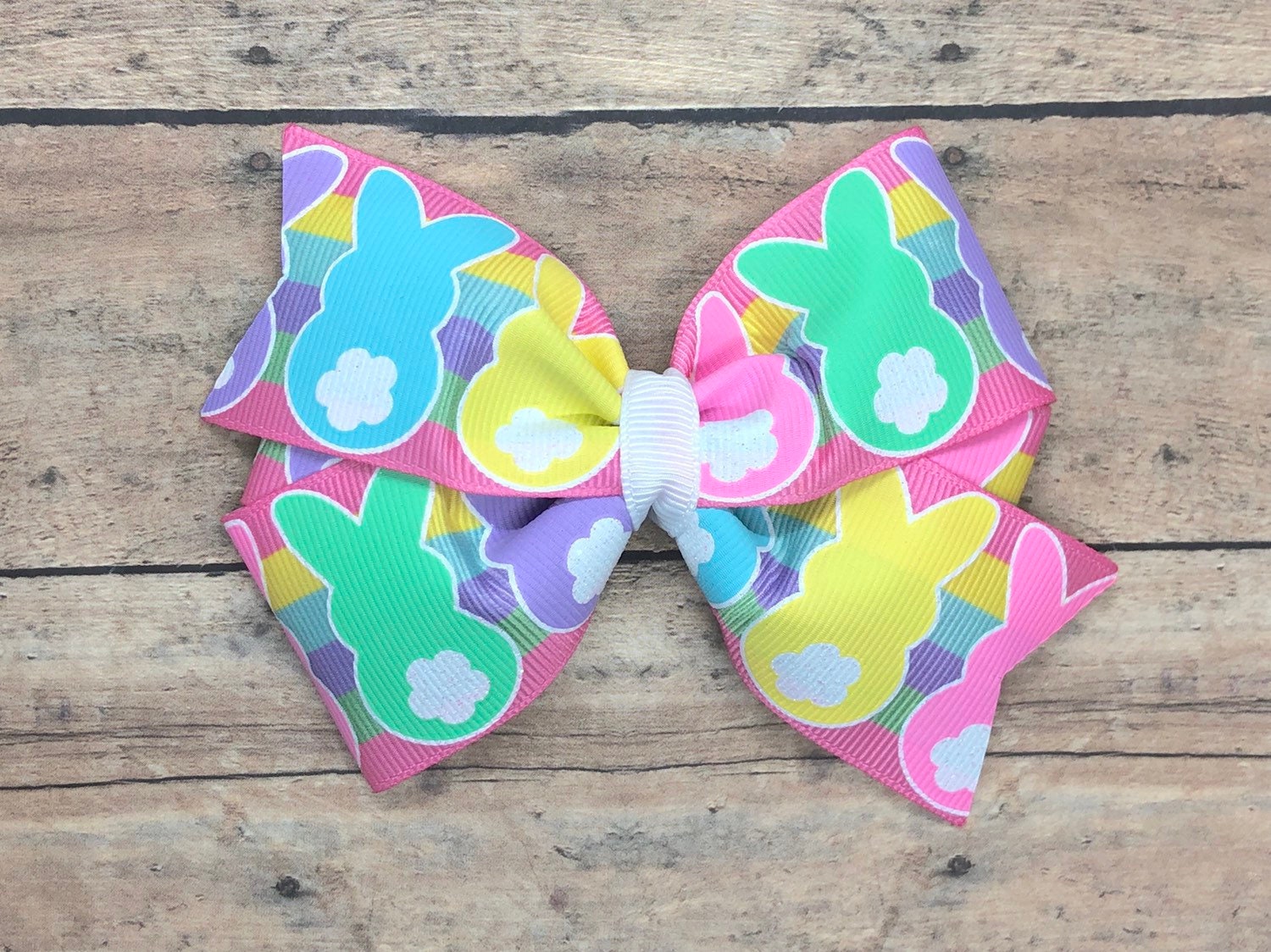 Easter Hair Bow Easter Bow Girls Hair Bows Toddler Hair Bows