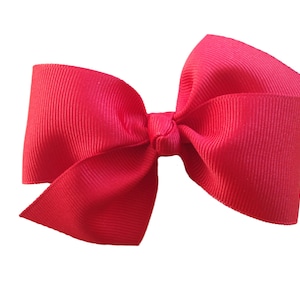 You Pick Color: 4-Inch Classic Hair Bow