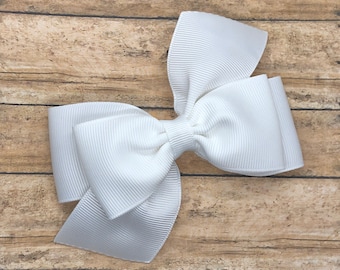 YOU PICK color hair bows - hair bow, girls hair bows, toddler hair bows, baby hair bows, girls bows, baby bows, boutique bows, big hair bows