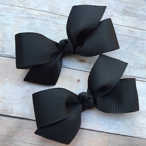 YOU PICK color pigtail bows - hair bows, bows for girls, baby bows, baby girl bows, toddler hair bows, girls hair bows