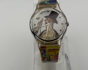 Vintage The New Yorker Magazine Uhr | Eustace Tilley Maskottchen Kunst Uhr | Generalüberholt, mit neuer Batterie, getestet