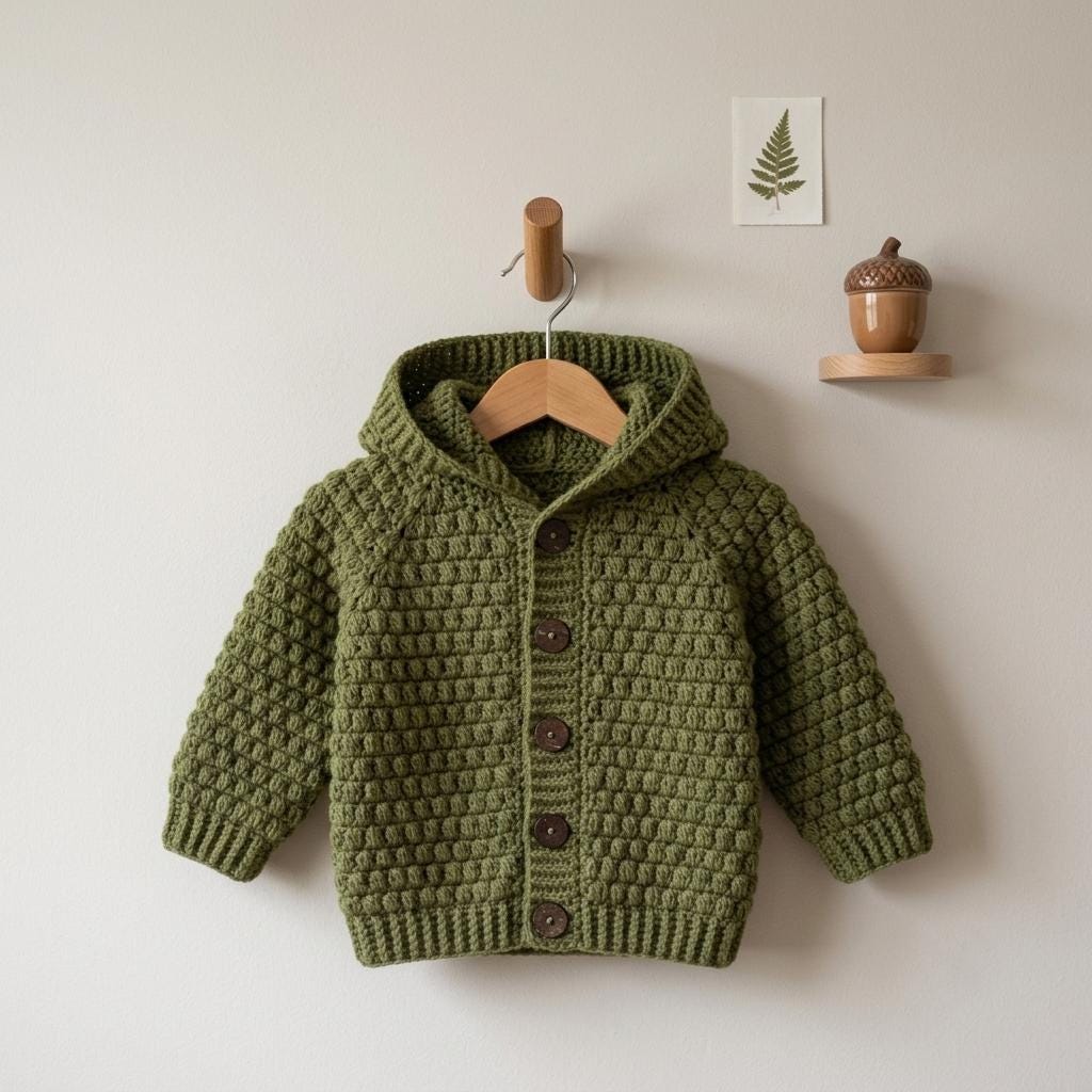 Baby Crochet Hoodie