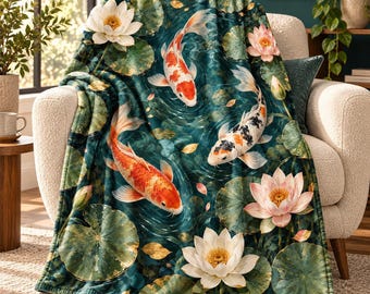 Velveteen Plush Blanket, Nature-Inspired Designs, Cozy Home Decor (50x60 inches)