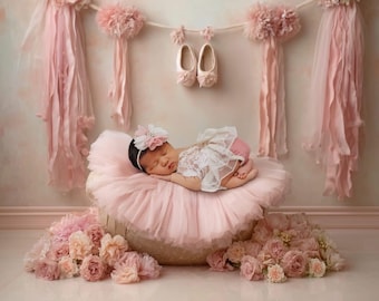 newborn prop set, newborn girl romper, newborn romper, newborn Lace romper, newborn girl photo prop, newborn photo prop, newborn girl prop