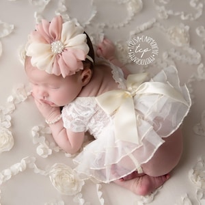 newborn prop set, newborn girl romper, newborn romper, newborn Lace romper, newborn girl photo prop, newborn photo prop, newborn girl prop