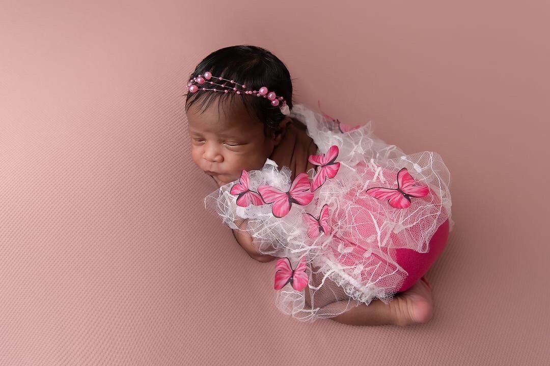 New Baby Girl Romper Fleece Stuff In Pink Color Design Butterfly DTFG7502 main image 0