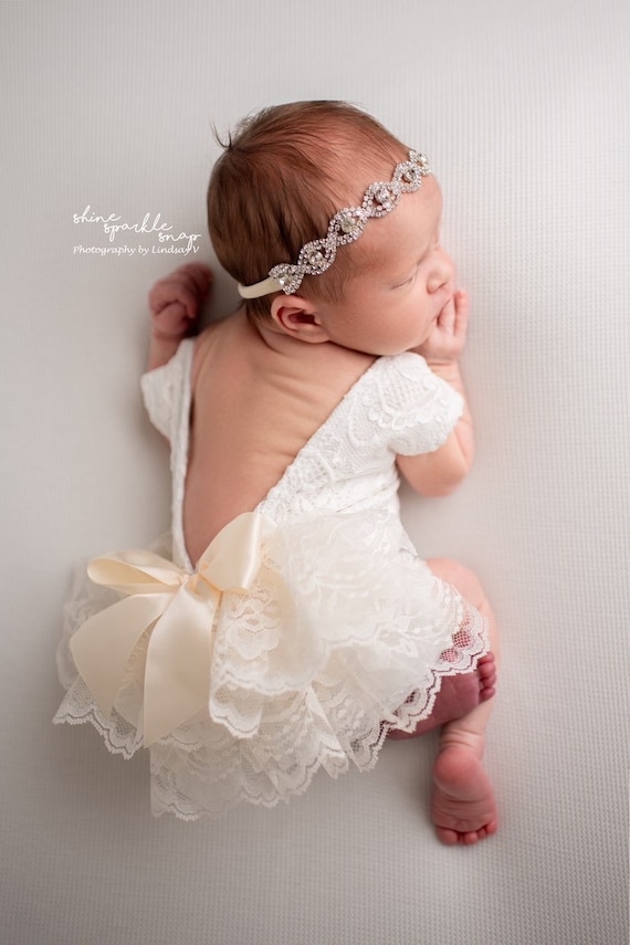 Newborn Outfits Summer Autumn Baby Long Sleeve Lace Rompers