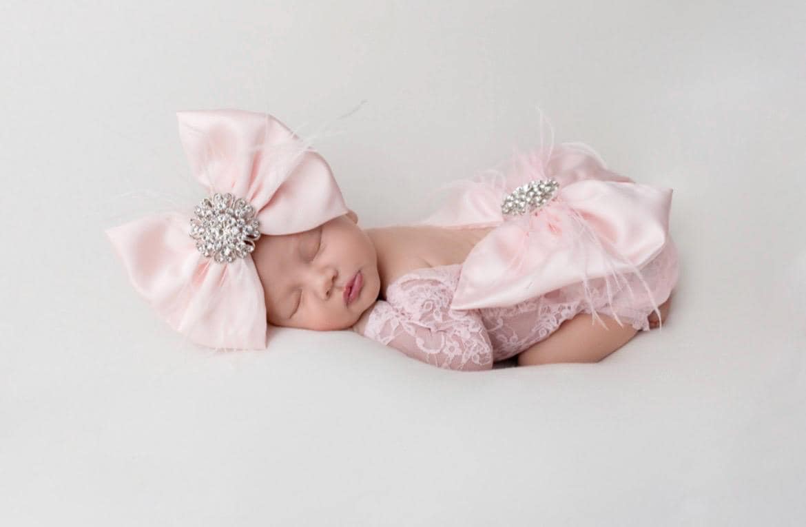 Pink Feather Romper - Etsy display picture 3