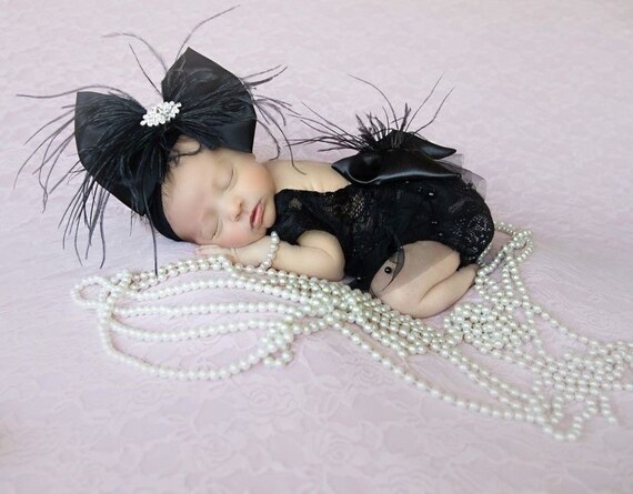 newborn black dress Coco Blanc Black Taffeta Short Sleeve Dress 3 main image 1