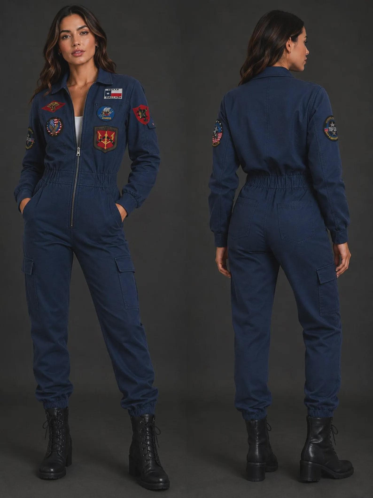 Jumpsuit Women Military Workwear - Etsy