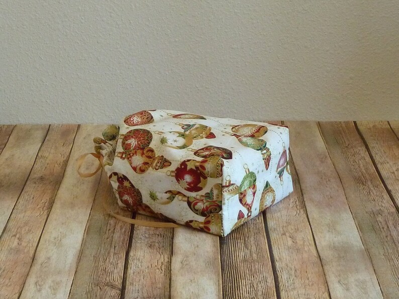 Item BG94 Decorated Christmas Ornaments Fabric Gift Bag