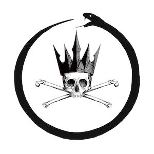 Oroboros e un re morto (stampa)