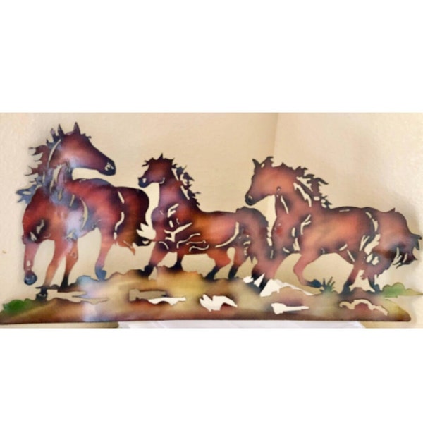 Western Metal Art Etsy
