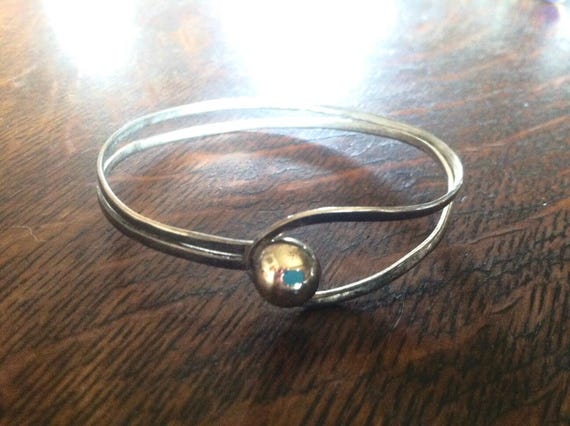 Silver Ball Loop Bracelet - image 1