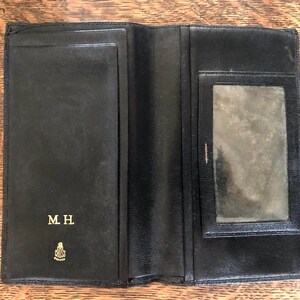 1960s Mark Cross France Calfskin Leather Bifold Wallet image 1