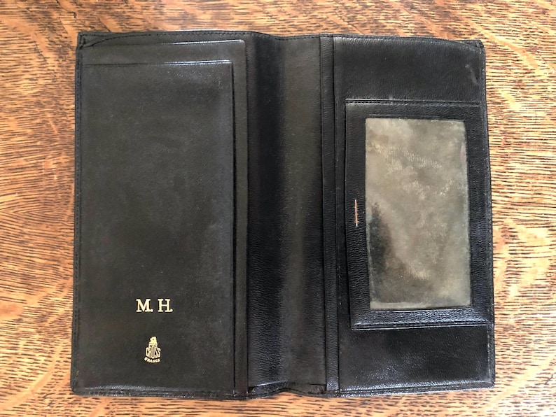 1960s Mark Cross France Calfskin Leather Bifold Wallet image 1