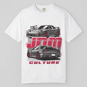 JDM Culture Skyline GT-R Illustration T-shirt | Japanese Sports Car Design