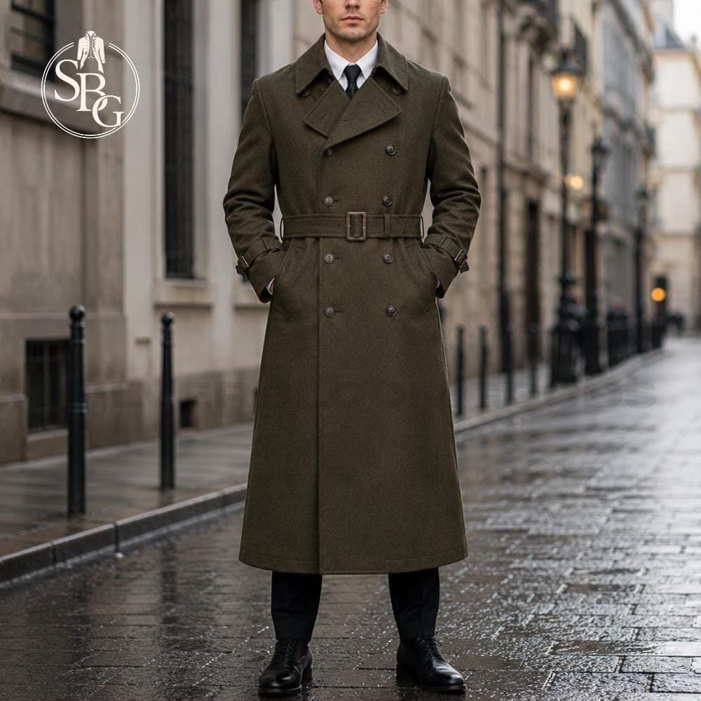 Ww2 army trench coat - Etsy 日本