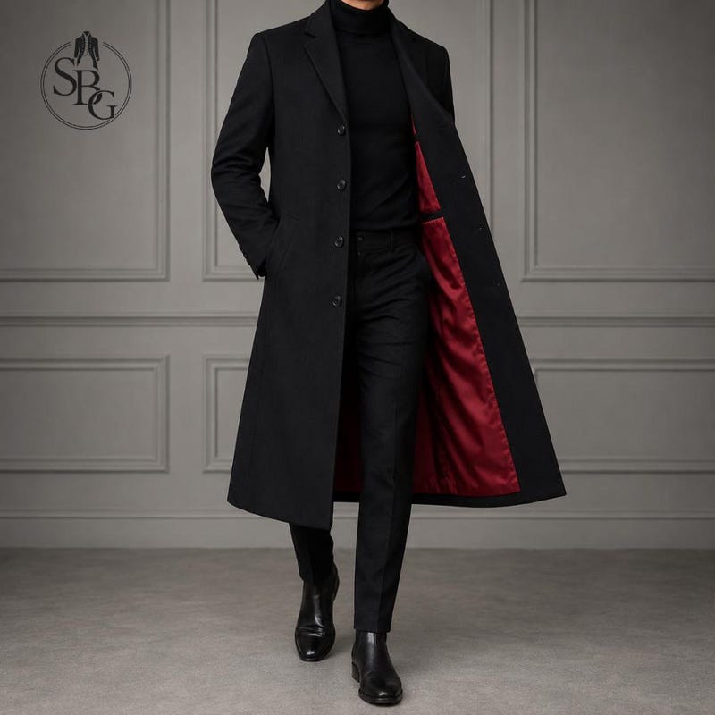 Mens Victorian Winter Coat - Etsy