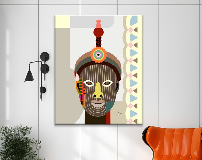 Yoruba Wall Art, Odùduwà Art Print