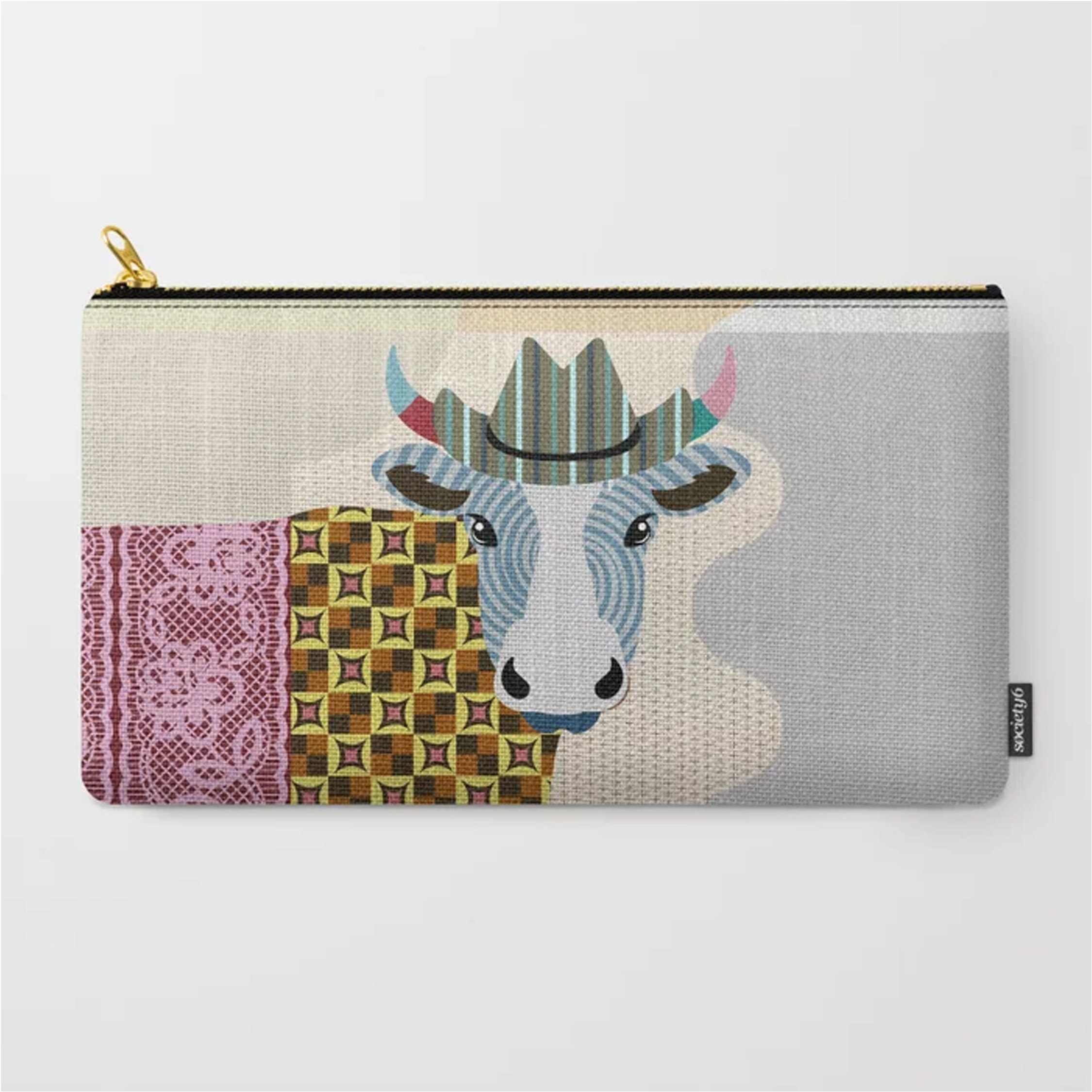 Cow Pillow Cattle Decor, Farmers Cushion