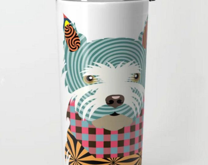 Westie Mug Travel Tumbler,  West Highland Terrier Gifts
