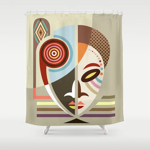 African American Shower Curtains Etsy